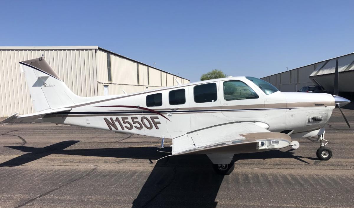 1989 Beechcraft A36 Bonanza Photo 2